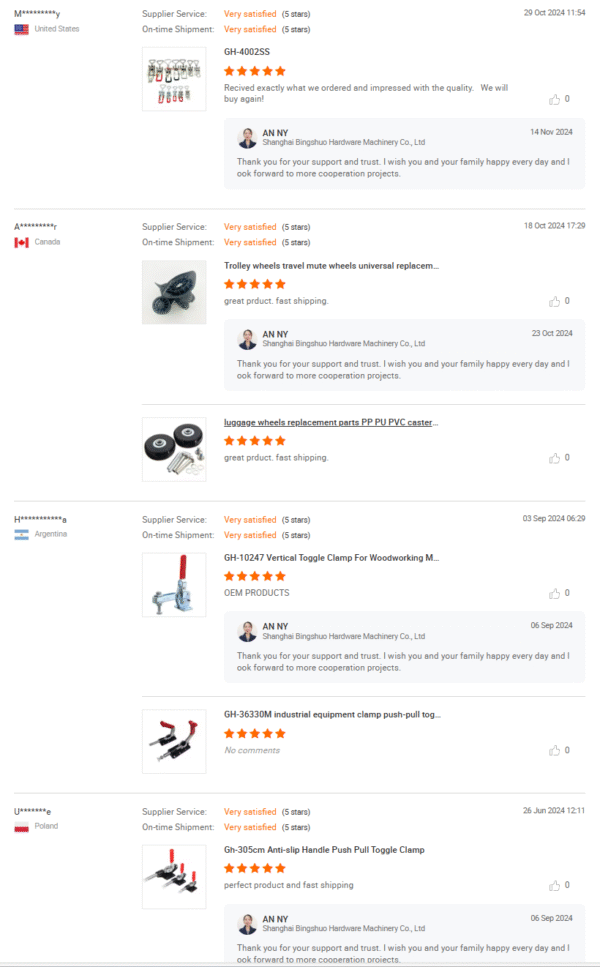 OEM Destaco Clamps Heavy Duty Stainless Steel Toggle Clamp Horizontal Vertical Handle Inch Measurement System for Building Tools — изображение 7