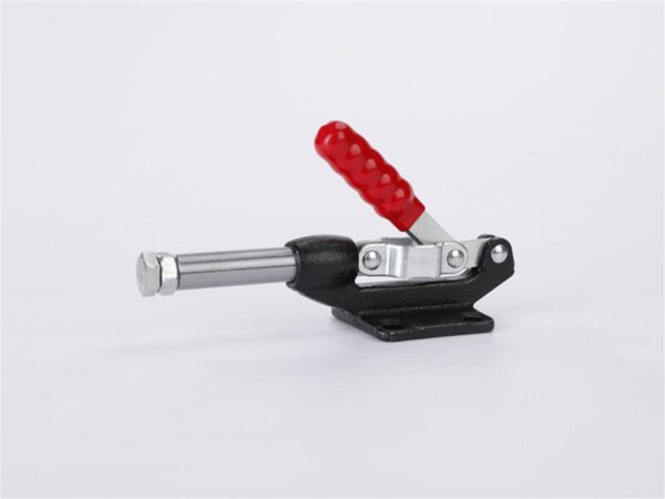 Adjustable Stainless Steel Pipe Clamp Woodworking Heavy-Duty Toggle Clamps Quick Release Plunger Rubber Inch Metric Measurement - Image 7