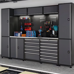 Crv Intelligent Heavy Duty Steel Garage Workshop Tool Cabinet Iron Metal with Wheels OEM Customizable