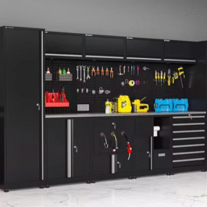 Heavy Duty Tool Box Garage Storage CabinetMetal Work Benches for Industrial Workspace