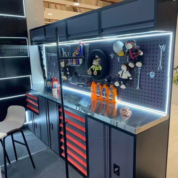 Outdoor Storage Beauty Salon Mechanics Tool Rolling Cabinet Cnc Rolling Metal Mechanics Tool Cabinet With Tools - 이미지 2