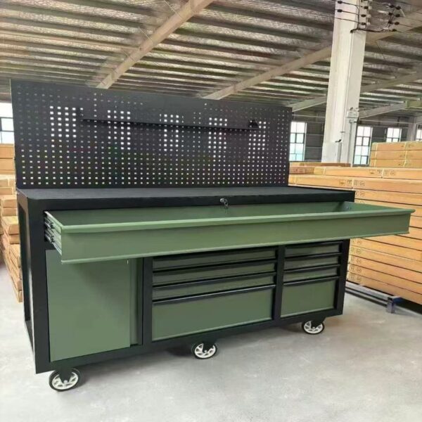 Outdoor Storage Beauty Salon Mechanics Tool Rolling Cabinet Cnc Rolling Metal Mechanics Tool Cabinet With Tools - 이미지 3