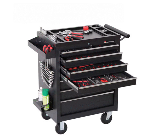 Tool Box Roller Cabinet 72 Icon Trolley Combination Steel Tool Cabinets Workshop Cabinets With Tools for Garage - 이미지 3