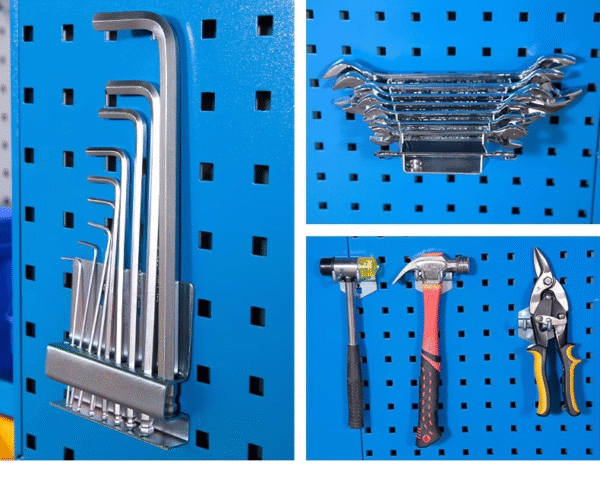 13-Drawer Tool Cart: Large Storage Rolling Toolbox - Sturdy for Workshop & Garage - Gambar 5